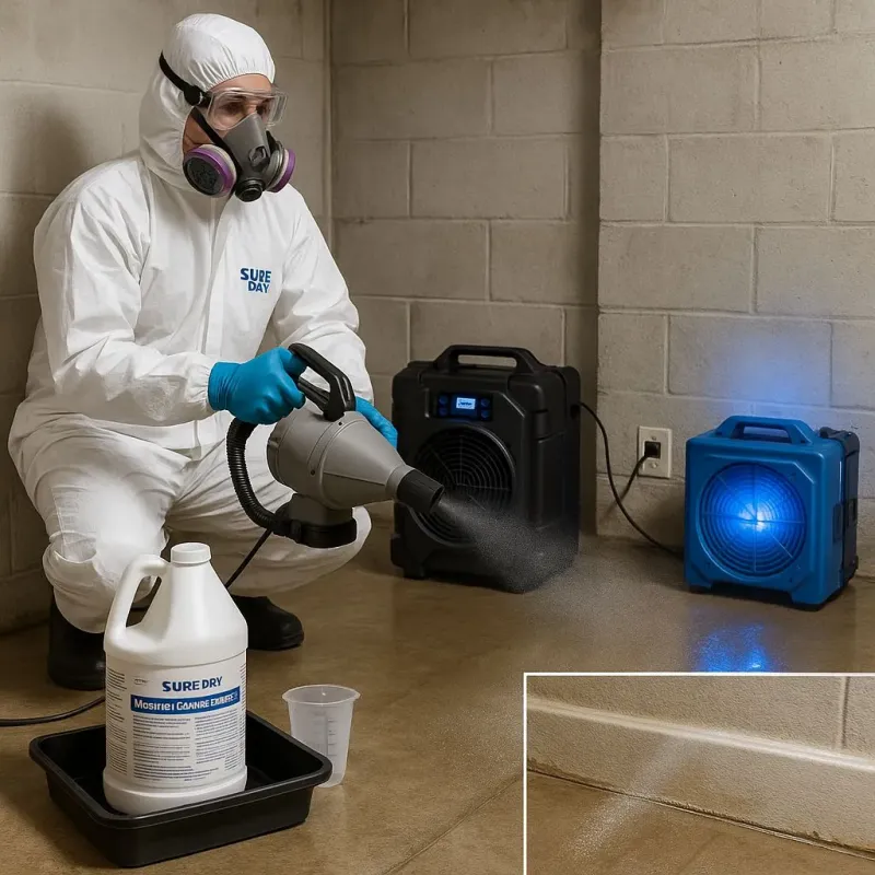 Sanitization and Odor Removal process in La Marque, TX