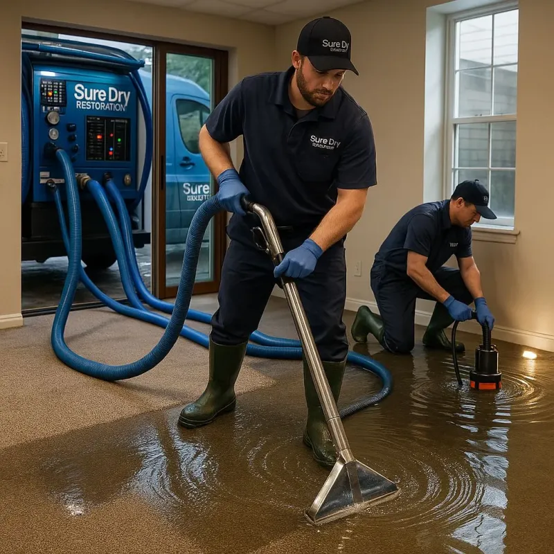 Water Extraction and Removal process in La Marque, TX